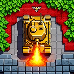 TANK 1990: Battle City-VS Boss