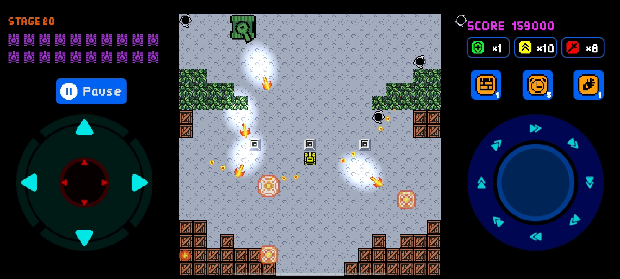 TANK 1990: Battle City-VS Boss screenshot