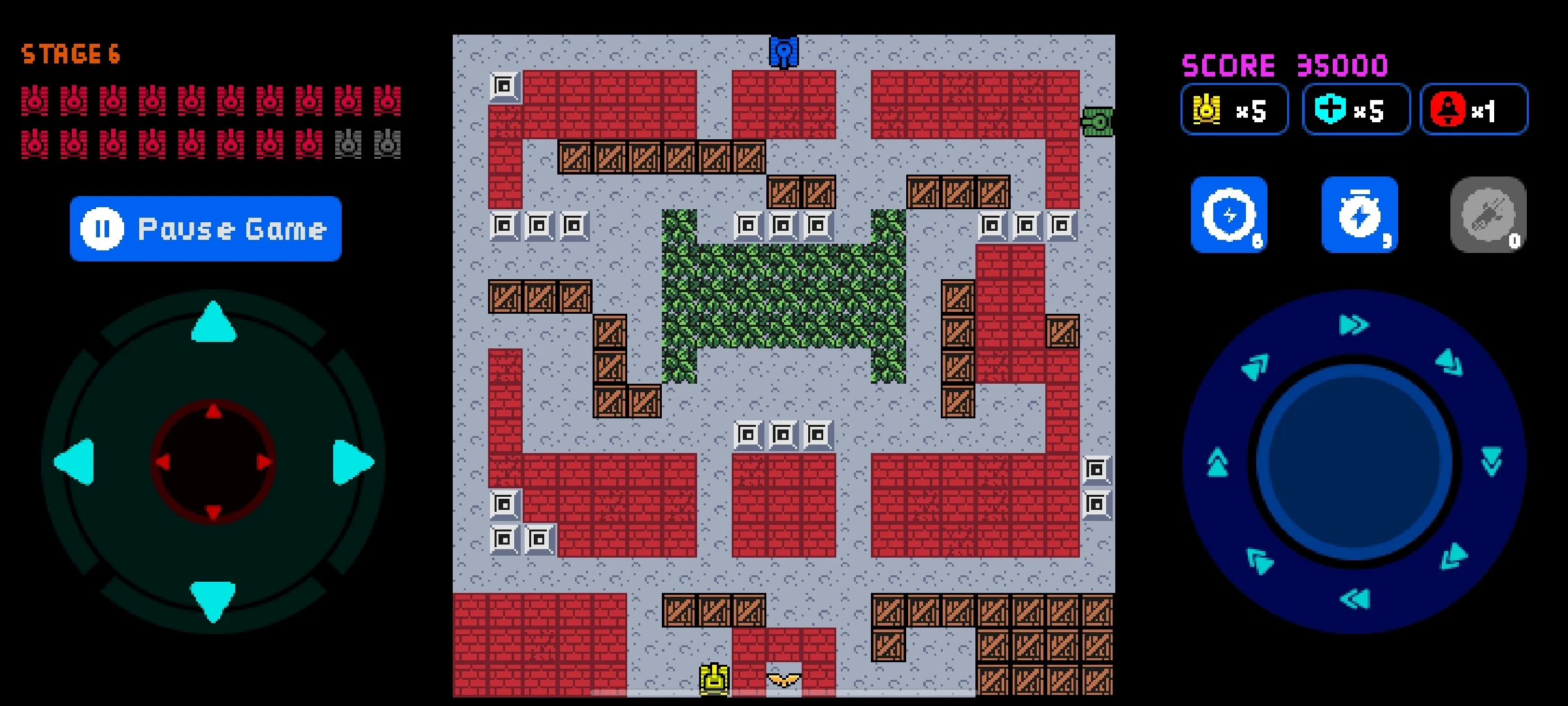 TANK 1990: Battle City-VS Boss screenshot
