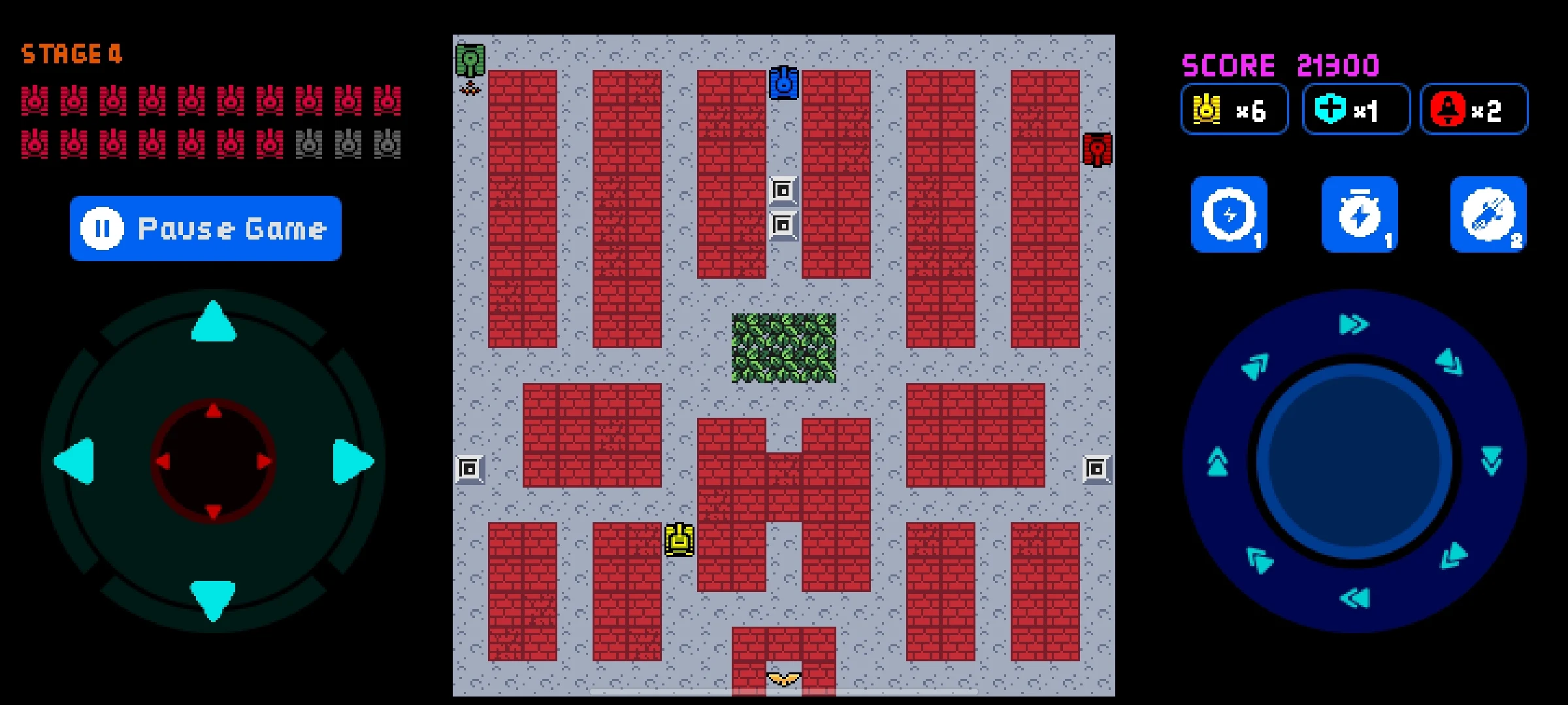 TANK 1990: Battle City-VS Boss screenshot