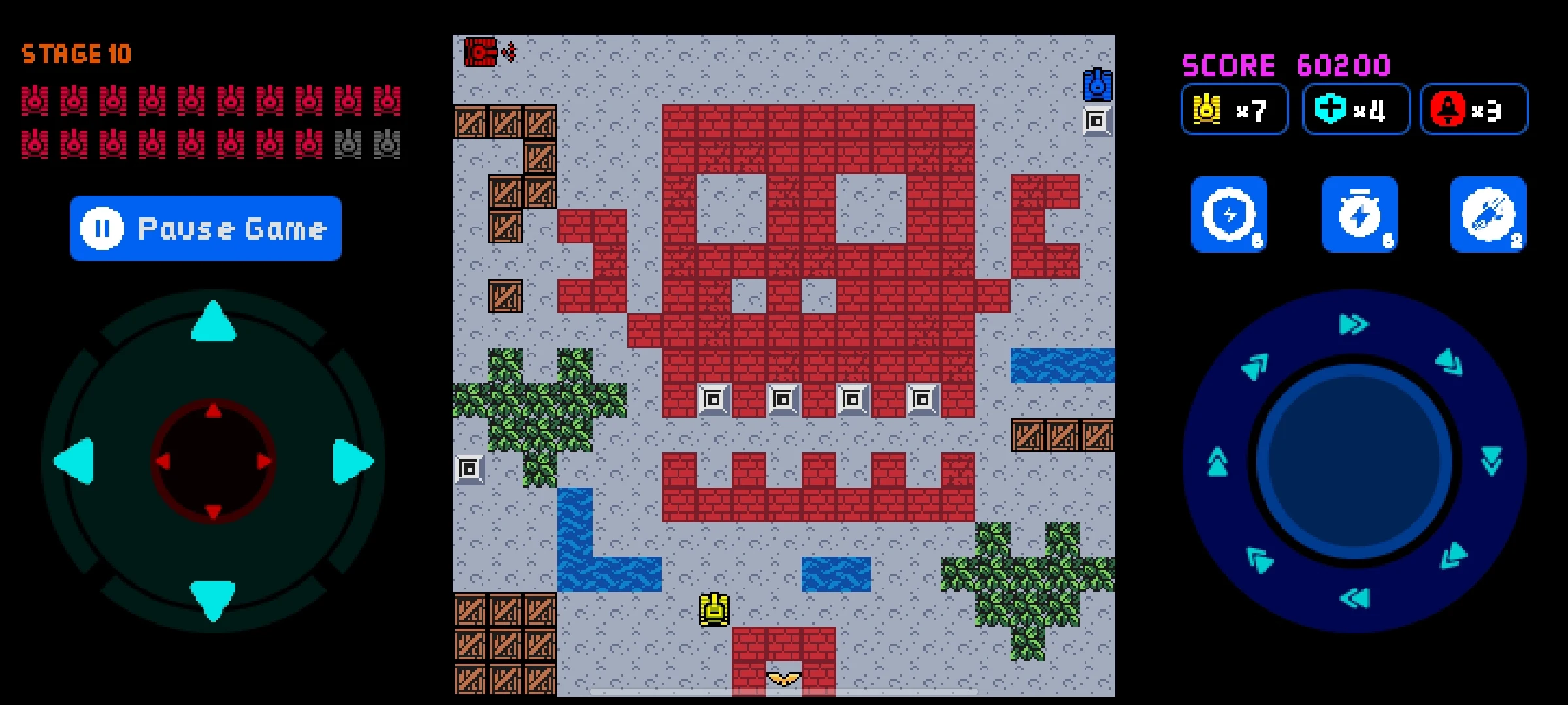 TANK 1990: Battle City-VS Boss screenshot